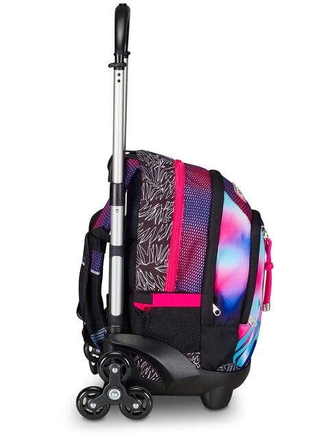 FLEX SHADEFULL GIRL Abnehmbarer Trolley-Rucksack, 3 Räder violett - Rucksäcke mit Trolleyfunktion