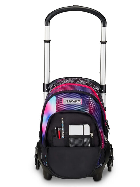 FLEX SHADEFULL GIRL Abnehmbarer Trolley-Rucksack, 3 Räder violett - Rucksäcke mit Trolleyfunktion