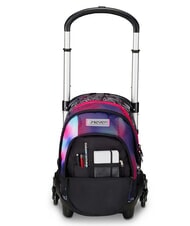 SEVEN FLEX SHADEFULL GIRL Abnehmbarer Trolley-Rucksack, 3 Räder violett - Rucksäcke mit Trolleyfunktion - 5