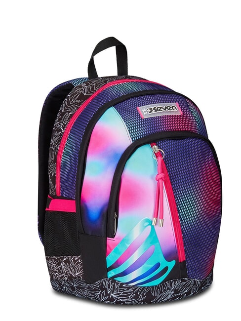 FLEX SHADEFULL GIRL Abnehmbarer Trolley-Rucksack, 3 Räder violett - Rucksäcke mit Trolleyfunktion