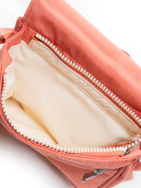 CATIA Kleine Umhängetasche mit Überschlag Vintage rosa pelzigen Affen - Damentaschen