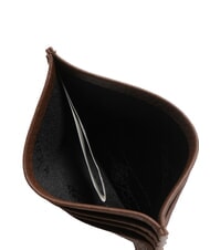 BRACCIALINI BASIC Kartenetui aus Leder mit Metalllogo - Brieftaschen Damen