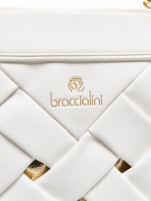 ICONS Gewebte Einkaufstasche Weiß - Damentaschen