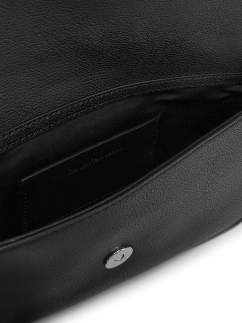 MINIMAL MONOGRAM Umhängetasche, mit Schultergurt auf Schwarz - Damentaschen