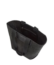 CALVIN KLEIN CK RAFFIA Schulter-Shopper ck schwarz - Damentaschen - 3