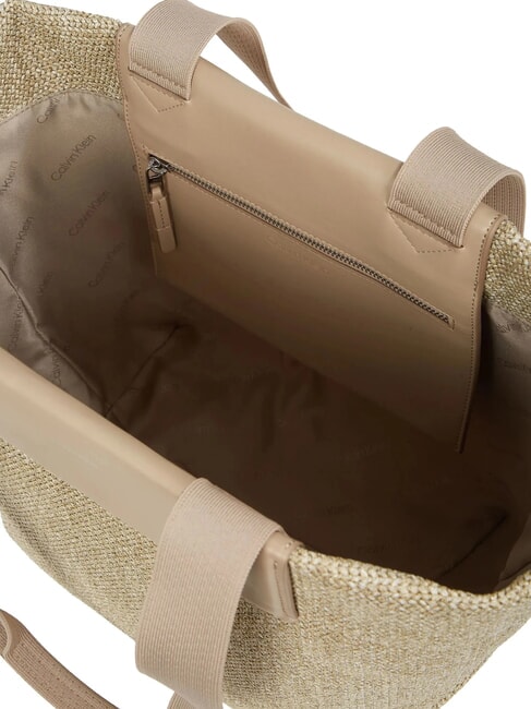 CK RAFFIA Schulter-Shopper Geschirr - Damentaschen