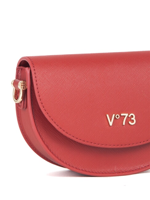 ALICE Tasche mit Klappe und Schal Rubin - Damentaschen