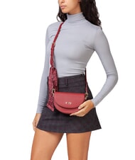 V73 ALICE Tasche mit Klappe und Schal Rubin - Damentaschen - 5