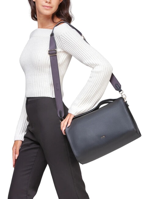 ANNE Handtasche mit Schultergurt Schwarz - Damentaschen