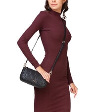 V73 MARGARET Tasche mit Steppmotiv und zwei Funktionen Schwarz - Damentaschen - 5