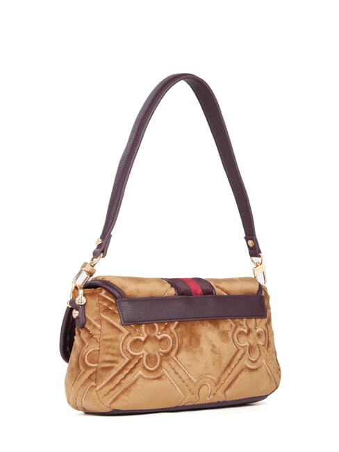 DANA Doppelfunktionstasche mit Überschlag natur/mehrfarbig - Damentaschen