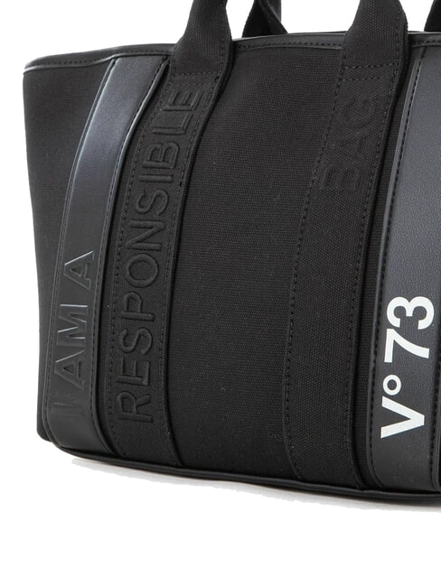 RESPONSIBILITY SUMME Einkaufstasche mit Schultergurt Schwarz - Damentaschen