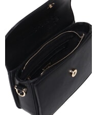 V73 BAMBOO BAG Umhängetasche mit Überschlag Schwarz - Damentaschen - 4