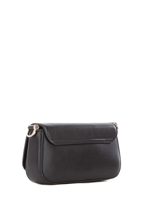 BAMBOO BAG Tasche mit Doppelfunktionsklappe Schwarz - Damentaschen