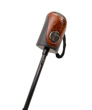 FERRÈ MINI Winddichter Taschenschirm graue Krawatte 02 - Regenschirme - 3