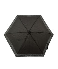 FERRÈ LOGO ALL OVER Manueller Mini-Regenschirm schwarz02 - Regenschirme - 2