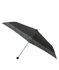 FERRÈ LOGO ALL OVER Manueller Mini-Regenschirm schwarz02 - Regenschirme - 3