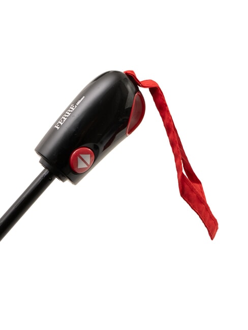 MINI Regenschirm mit automatischem Öffnen/Schließen schwarz / rot - Regenschirme