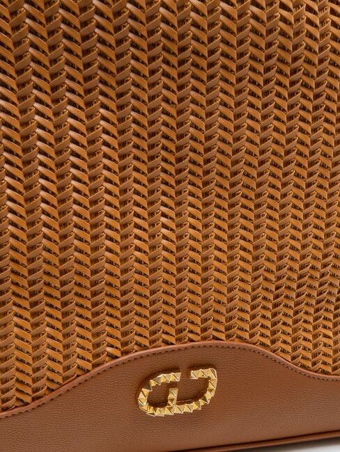 DELIA Gewebte Einkaufstasche bräunen - Damentaschen