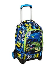 SJGANG CUCCIOLI  NEW TECH Abnehmbarer Trolley-Rucksack, 2 Räder Schwarz - Rucksäcke mit Trolleyfunktion - 3