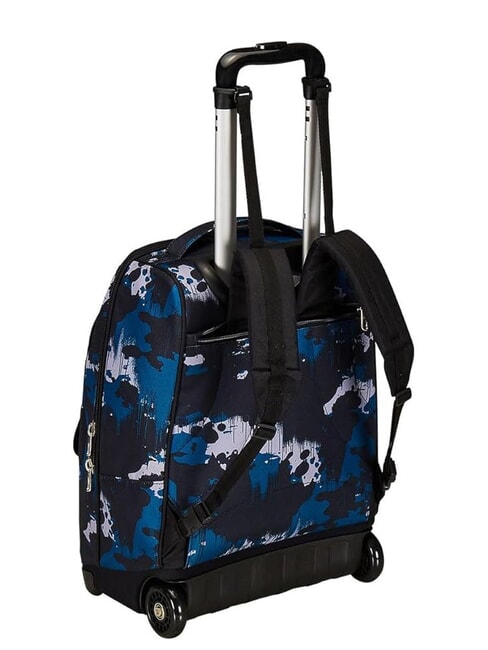 GREENSCREEN Fester Trolley-Rucksack mit 2 R&auml;dern Tarngr&uuml;n - Rucks&auml;cke mit Trolleyfunktion