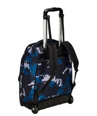 SEVEN GREENSCREEN Fester Trolley-Rucksack mit 2 R&auml;dern Tarngr&uuml;n - Rucks&auml;cke mit Trolleyfunktion - 2