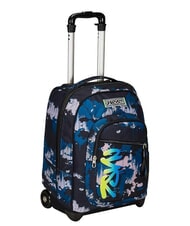 SEVEN GREENSCREEN Fester Trolley-Rucksack mit 2 R&auml;dern Tarngr&uuml;n - Rucks&auml;cke mit Trolleyfunktion - 3