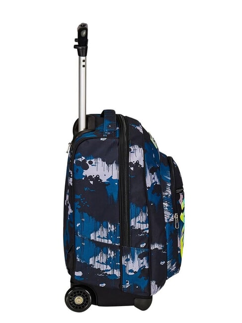 GREENSCREEN Fester Trolley-Rucksack mit 2 R&auml;dern Tarngr&uuml;n - Rucks&auml;cke mit Trolleyfunktion