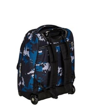 SEVEN GREENSCREEN Fester Trolley-Rucksack mit 2 R&auml;dern Tarngr&uuml;n - Rucks&auml;cke mit Trolleyfunktion - 6