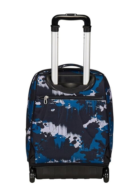 GREENSCREEN Fester Trolley-Rucksack mit 2 R&auml;dern Tarngr&uuml;n - Rucks&auml;cke mit Trolleyfunktion