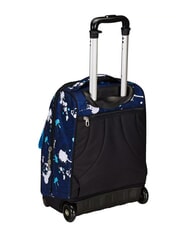 SEVEN SPOTTYBLUE Fester Trolley-Rucksack mit 2 R&auml;dern azur - Rucks&auml;cke mit Trolleyfunktion - 5