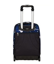 SEVEN SPOTTYBLUE Fester Trolley-Rucksack mit 2 R&auml;dern azur - Rucks&auml;cke mit Trolleyfunktion - 8