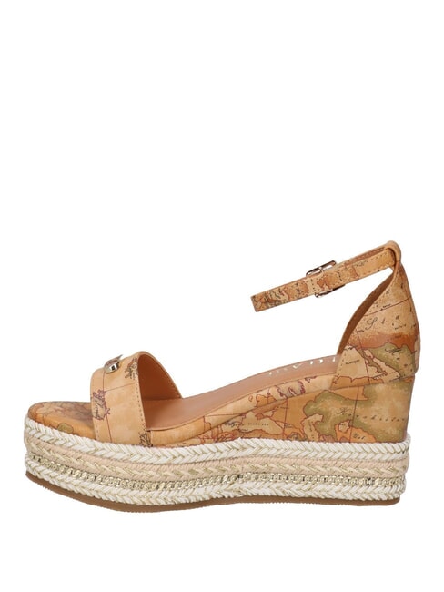 GEO  Espadrille-Keilsandalen NATÜRLICH - Damenschuhe