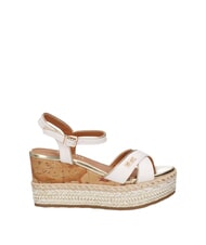 ALVIERO MARTINI PRIMA CLASSE GEO  Hohe Espadrilles-Sandalen Wei&szlig; - Damenschuhe - 3