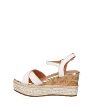 ALVIERO MARTINI PRIMA CLASSE GEO  Hohe Espadrilles-Sandalen Wei&szlig; - Damenschuhe - 4
