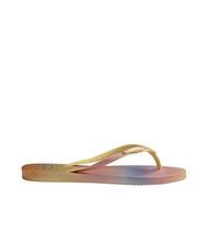 HAVAIANAS SLIM GRADIENT Flip Flops gelbe Pixel - Damenschuhe - 3