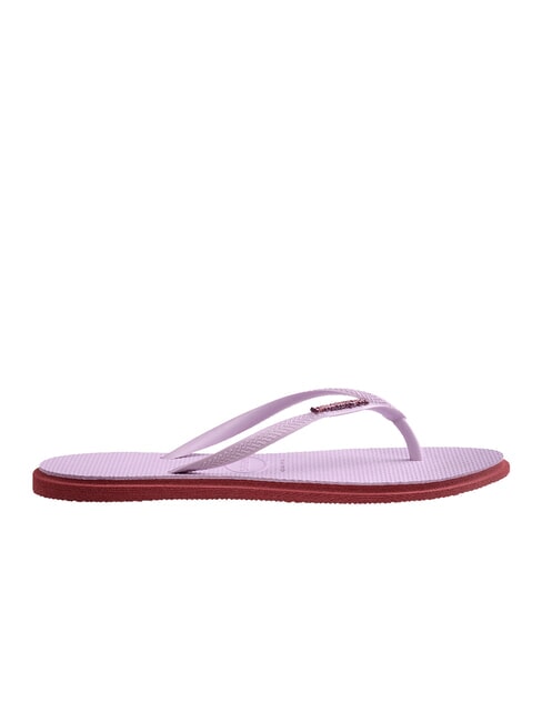 SLIM POINT Flip-Flops Amarant - Damenschuhe