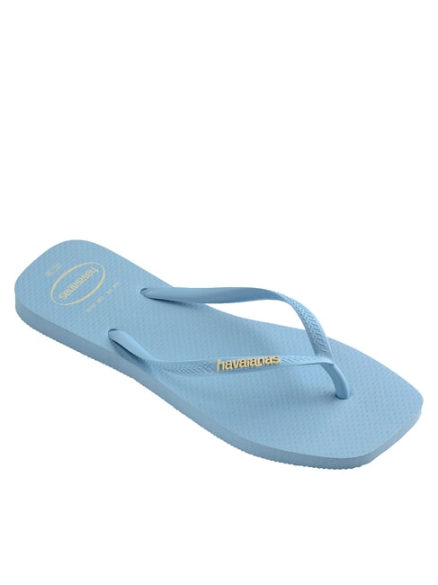 SQUARE LOGO Flip-Flops Lavendelblau - Damenschuhe
