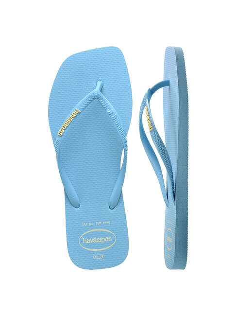 SQUARE LOGO Flip-Flops Lavendelblau - Damenschuhe