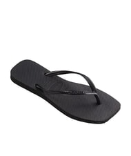 HAVAIANAS SLIM SQUARE Flip-Flops mit quadratischer Zehenpartie SCHWARZ - Damenschuhe - 2