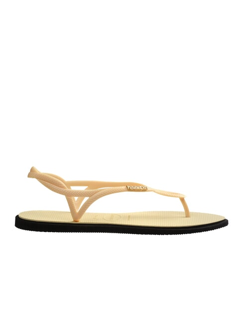 LUNA POINT Flip-Flop-Sandale Buttercreme - Damenschuhe