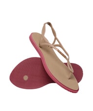 HAVAIANAS LUNA POINT Flip-Flop-Sandale rosé / gold - Damenschuhe - 5