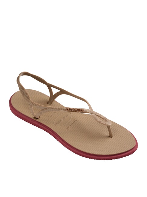 LUNA POINT Flip-Flop-Sandale rosé / gold - Damenschuhe
