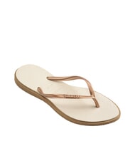 HAVAIANAS SLIM POINT Flip-Flops Roségold/Beige - Damenschuhe - 2