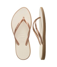 HAVAIANAS SLIM POINT Flip-Flops Roségold/Beige - Damenschuhe - 4