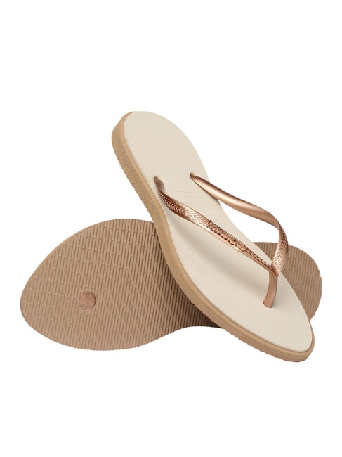 SLIM POINT Flip-Flops Roségold/Beige - Damenschuhe