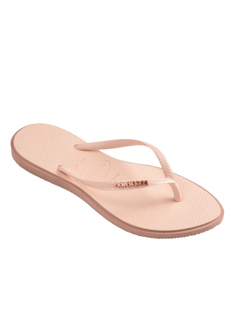SLIM POINT Flip-Flops KROKUS / ROSE - Damenschuhe