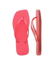 HAVAIANAS SLIM SQUARE Flip-Flops mit quadratischer Zehenpartie tropische Korallen - Damenschuhe - 4