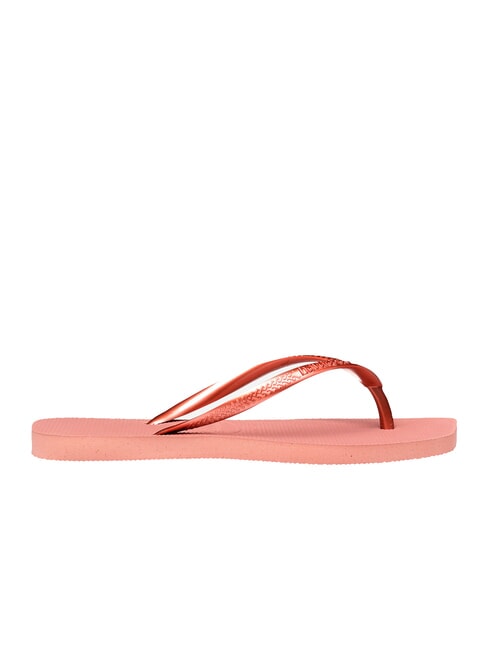 SLIM SQUARE Flip-Flops mit quadratischer Zehenpartie KROKUS / ROSE - Damenschuhe