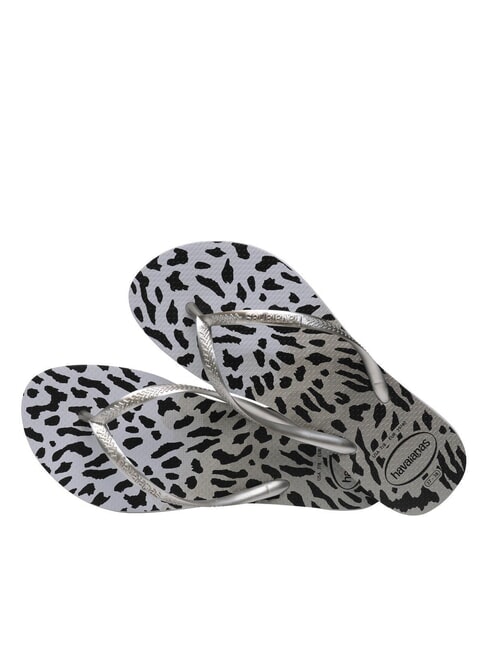 SLIM ANIMALS SLIM ANIMALS Flip-Flops grau/grau - Damenschuhe